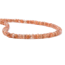 5mm Sunstone Heshi Beads 14 inch 220 pieces (ONLINE ORDER ONLY)