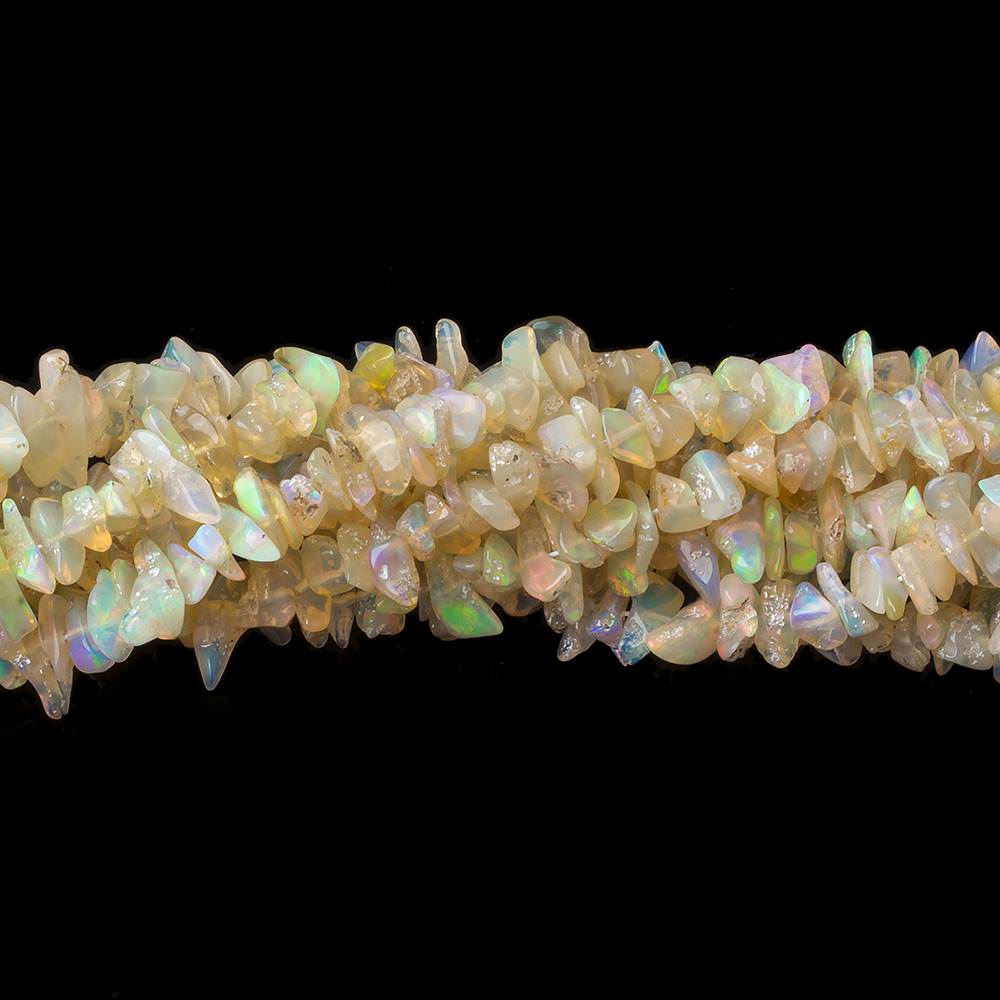 5x3-7x4mm Ethiopian Opal Plain Chip Beads 13 inch 152 pieces (ONLINE ORDER ONLY)