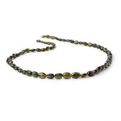 5x3-8x6mm Chrome Tourmaline Faceted Oval Beads 14.5 inch 55 pieces (ONLINE ORDER ONLY)
