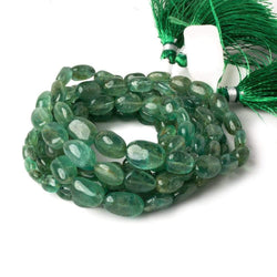 5x3.5-10x7mm Zambian Emerald plain nugget beads 18 inches 64 pieces A (ONLINE ORDER ONLY)