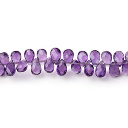 5x3mm Amethyst Faceted Pear Beads 8 inch 108 pieces (ONLINE ORDER ONLY)