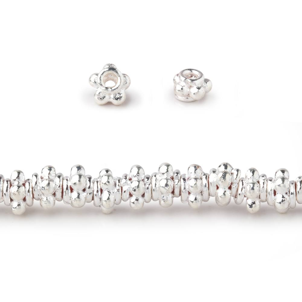 5x3mm Daisy Stack Spacer Beads 8 inch 54 pieces (ONLINE ORDER ONLY)