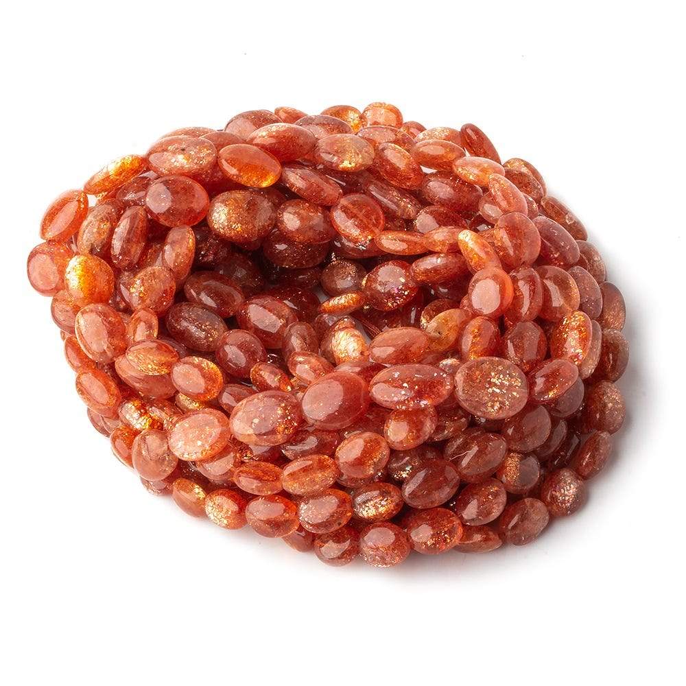 5x4-11x8mm Sunstone Plain Nugget Beads 16 inch 44 pieces (ONLINE ORDER ONLY)