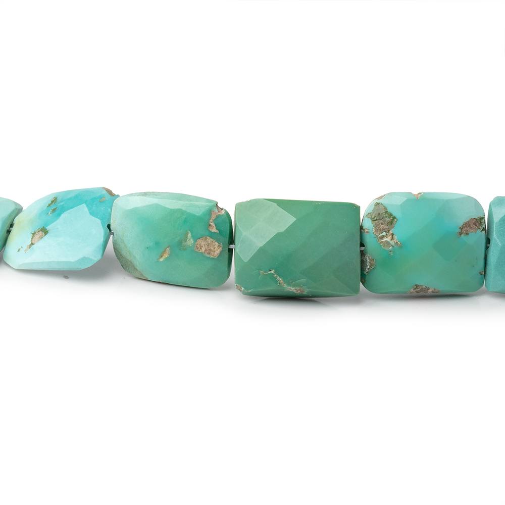 5x4-12x9mm Sleeping Beauty Turquoise Faceted Rectangles 16 inch 48 Beads (ONLINE ORDER ONLY)