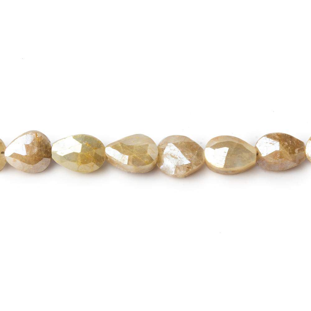 5x4-7x5mm Yellow Mystic Sapphire Faceted Pear Beads 7.5 inch 28 pieces (ONLINE ORDER ONLY)