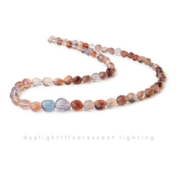 5x5-11x10mm Color Change Fluorite Plain Nugget Beads 18 inch 67 pieces (ONLINE ORDER ONLY)