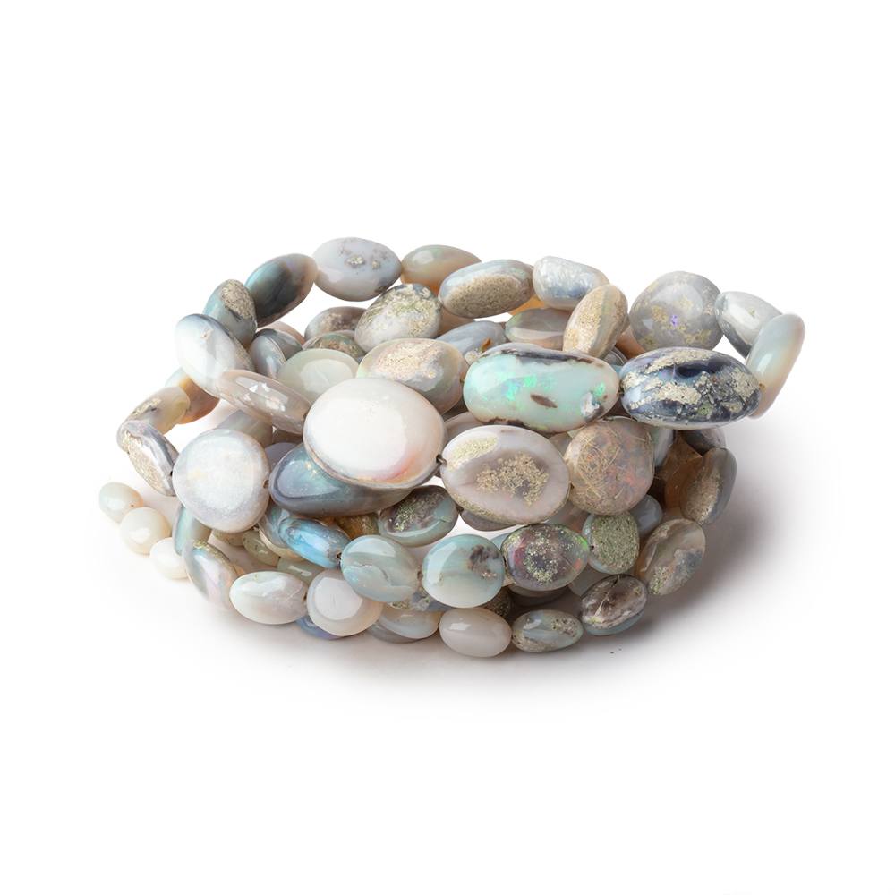 5x5-18x12mm Australian Opal Plain Nuggets 17.5 inch 40 Beads AA (ONLINE ORDER ONLY)