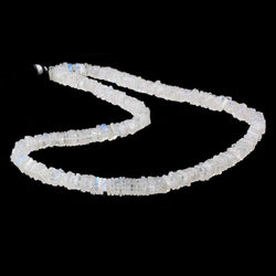 5x5-6x6mm Rainbow Moonstone Plain Square Heshi Beads 16 inch 278 pcs (ONLINE ORDER ONLY)