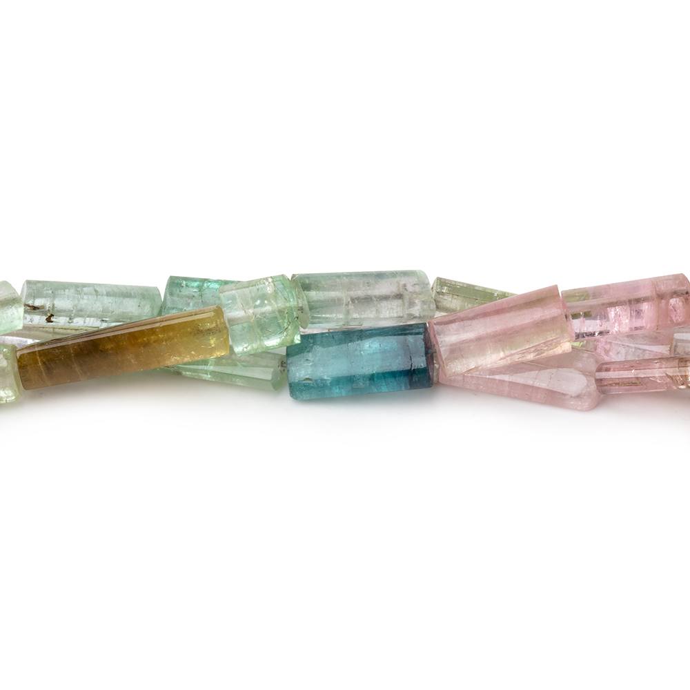 5x6-13x4mm Afghani Tourmaline Natural Tube Beads 16 inch 39 pieces AA (ONLINE ORDER ONLY)