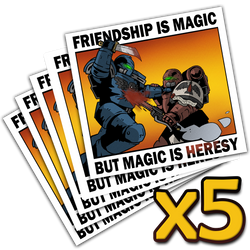 Premium Vinyl Stickers - Friendship