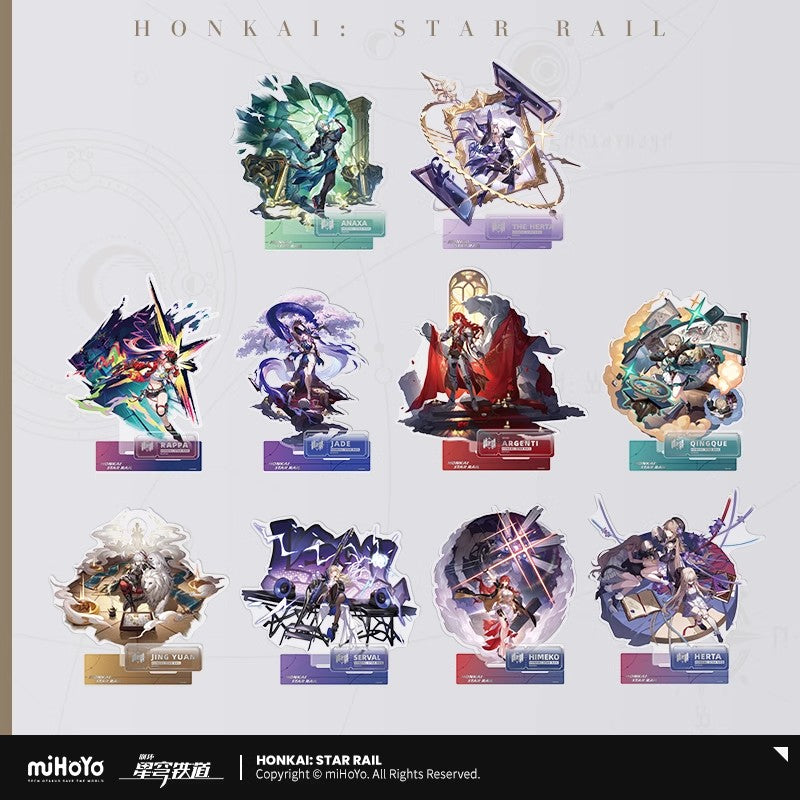 The Erudition Character Warp Artwork Acrylic Stand (ONLINE ORDER ONLY)