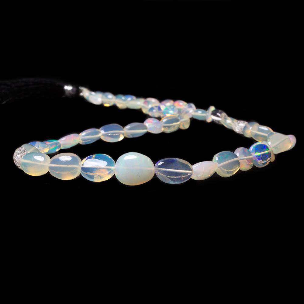 6 - 14mm Ethiopian Opal Plain Nugget Beads 18 inch 49 pieces AAA Grade (ONLINE ORDER ONLY)