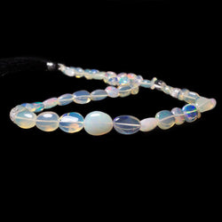 6 - 14mm Ethiopian Opal Plain Nugget Beads 18 inch 49 pieces AAA Grade (ONLINE ORDER ONLY)