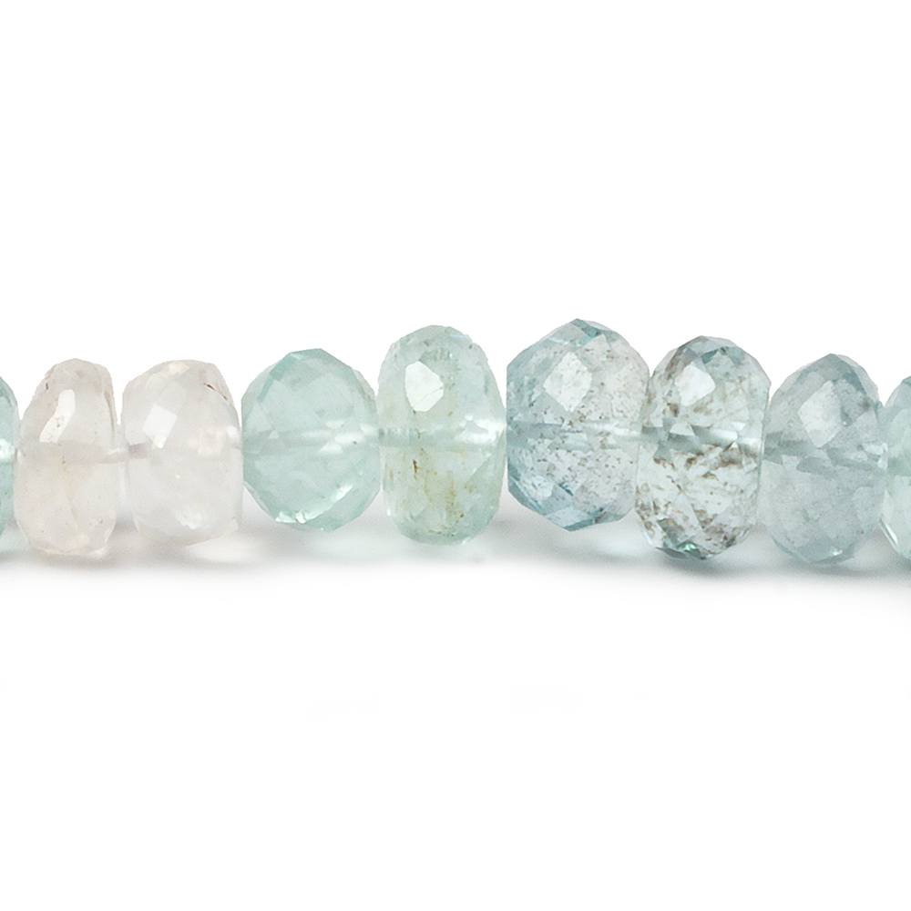 6-7mm Multi Colored Beryl Beads Faceted Rondelle 14 inch 84 pieces (ONLINE ORDER ONLY)