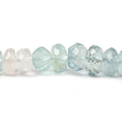 6-7mm Multi Colored Beryl Beads Faceted Rondelle 14 inch 84 pieces (ONLINE ORDER ONLY)