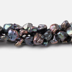 6-7mm Peacock Side Drill Keshi Freshwater Pearls 16 inch 60 pieces (ONLINE ORDER ONLY)