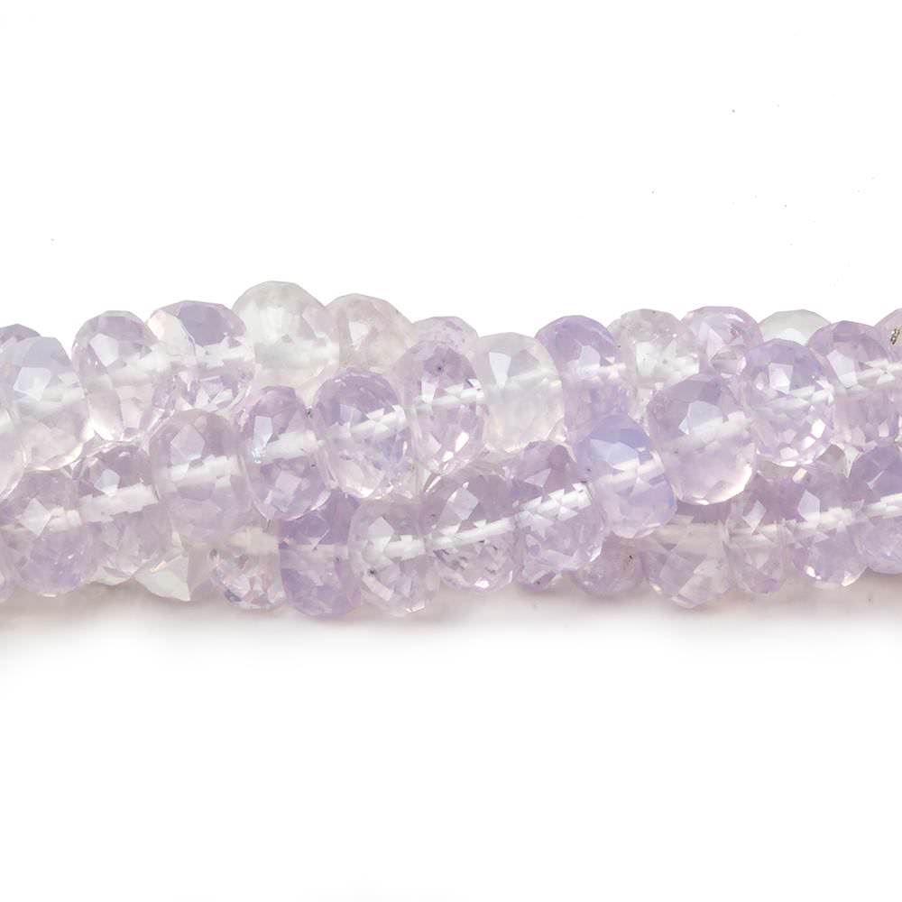 6-7mm Violet Scapolite shaded faceted rondelle beads 13 inch 82 pieces AAA (ONLINE ORDER ONLY)
