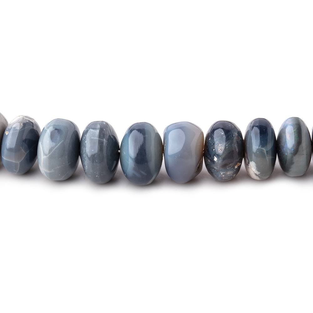6-8mm Australian Opal Plain Rondelle Beads 16 inch 108 pieces (ONLINE ORDER ONLY)