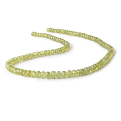 6-8mm Grossular Garnet Faceted Rondelles 17 inch 100 Beads (ONLINE ORDER ONLY)