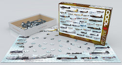 Puzzle: Sea & Land Transportation - World War II Aircraft