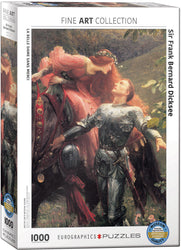 Puzzle: Fine Art Masterpieces - La Belle Dame sans Merci by Sir Frank Bernard Dicksee