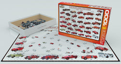 Puzzle: Sea & Land Transportation - Vintage Fire Engines