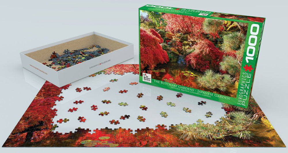 Puzzle: Scenic Photography - The Butchart Gardens Japanese Garden