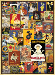 Puzzle: Vintage Art Collages - Vintage Posters