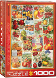 Puzzle: Seed Catalogue Collection - Fruits Seed Catalog Collection
