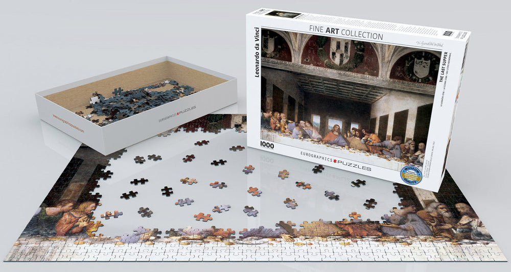 Puzzle: Fine Art Masterpieces - The Last Supper by Leonardo da Vinci