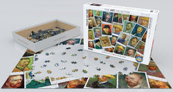 Puzzle: Fine Art Masterpieces - Van Gogh Selfies by Vincent van Gogh