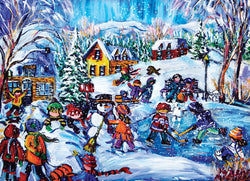 Puzzle: Winter Wonderland - Snow Day