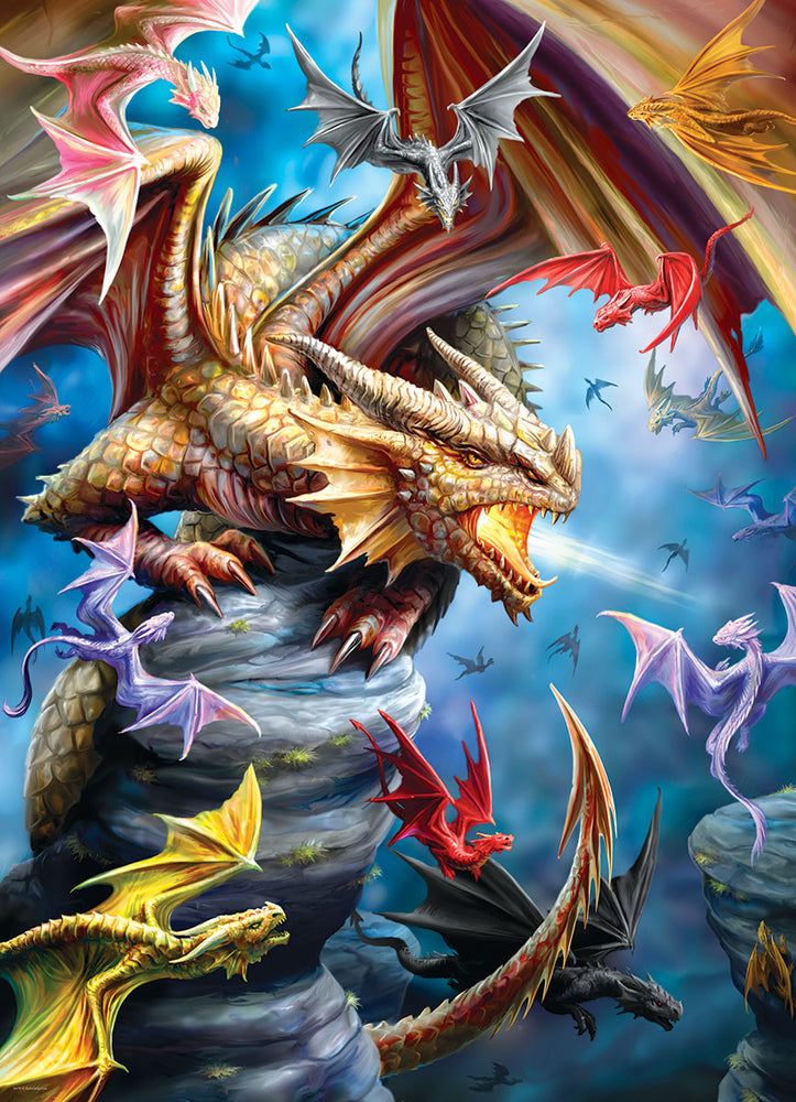 Puzzle: Artist Series - Dragon Clan by Anne Stokes