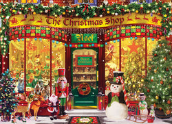Puzzle: Favorite Pastimes - The Christmas Shop by Garry Walton