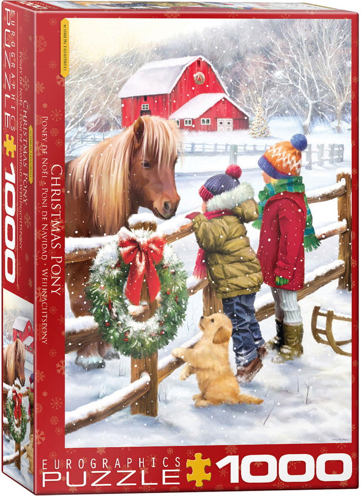 Puzzle: Christmas - Seasonal - Christmas Pony by Simon Treadwell