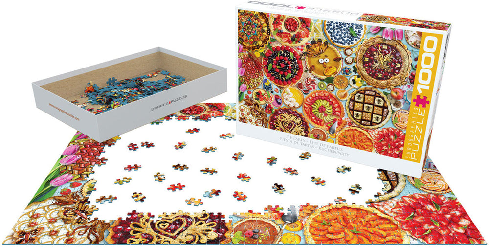 Puzzle: Sweet Rainbow & Party - Pies Table