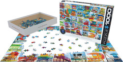 Puzzle: The Globetrotter Collection - Lifeguard Posts