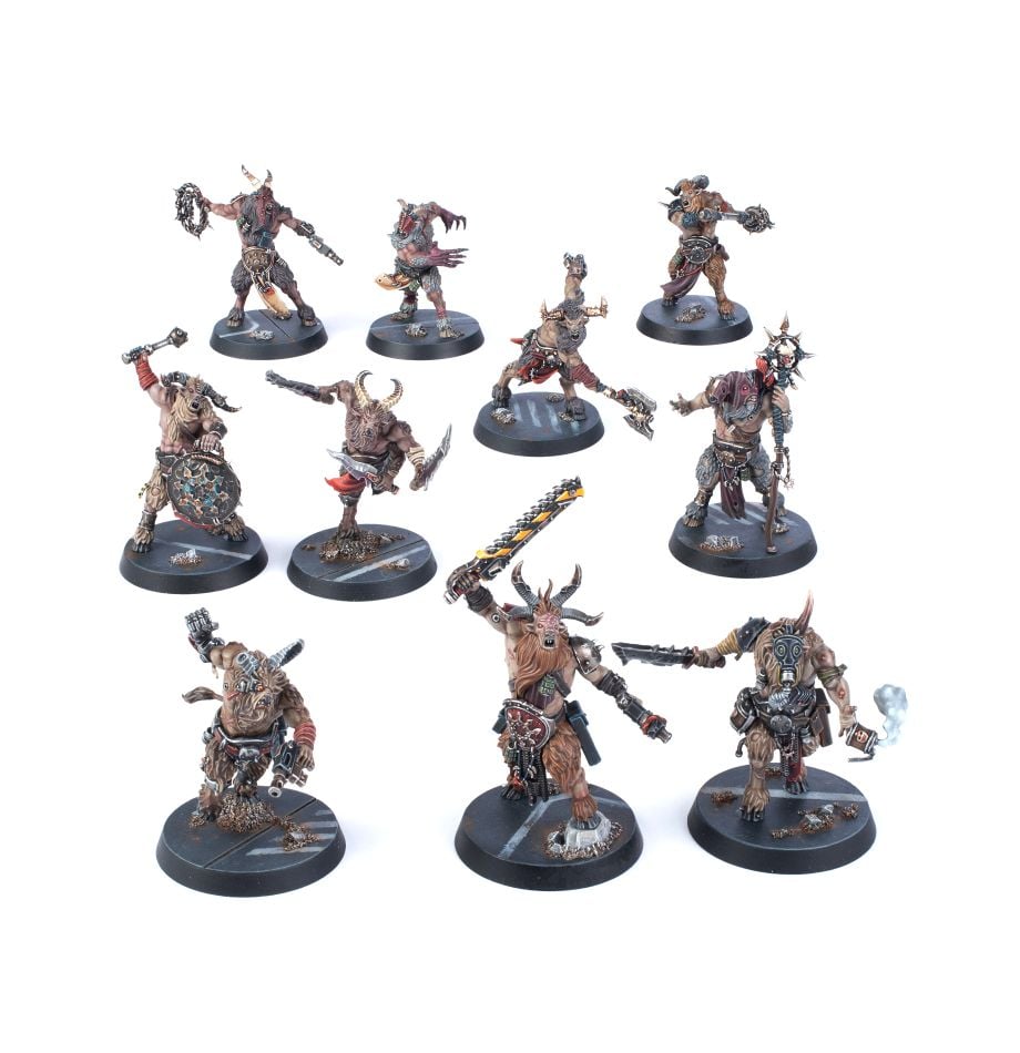 Chaos Space Marines: Fellgor Beastmen