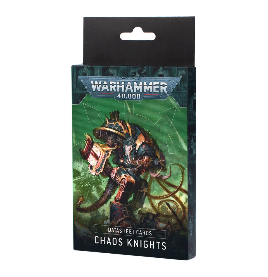 Warhammer 40K: Chaos Knights - Datasheet Cards