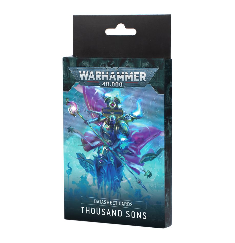 Warhammer 40k: Thousand Sons - Datasheet Cards
