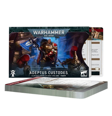 Index Cards: Adeptus Custodes