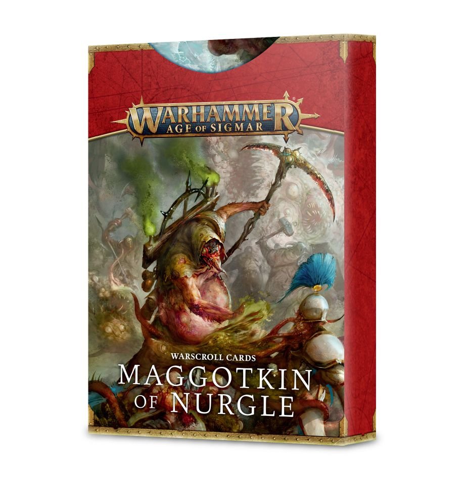 Warhammer: Maggotkin of Nurgle - Warscroll Cards (ONLINE ORDER ONLY)