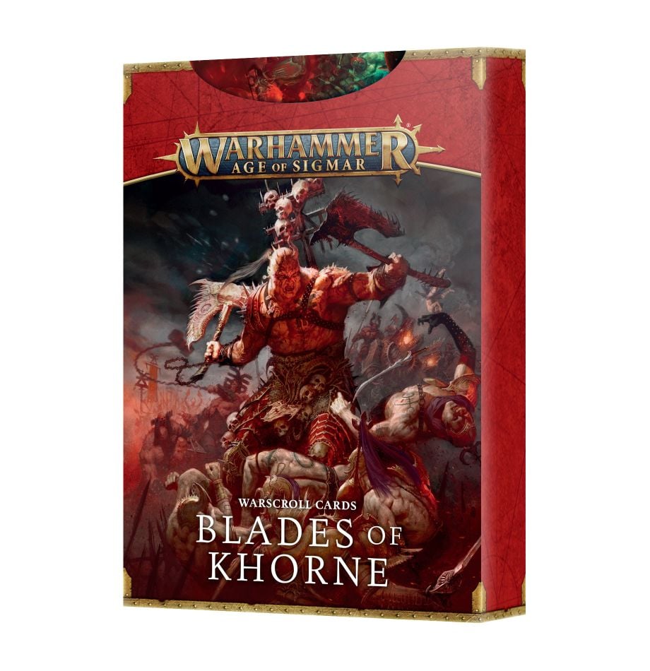 Warhammer: Blades of Khorne - Warscroll Cards (2023)