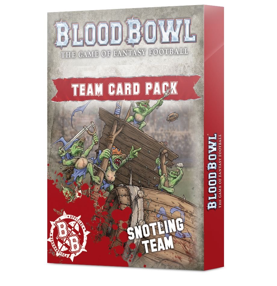 Blood Bowl: Snotling Team Card Pack - 2016 Ed. (ONLINE ORDER ONLY)