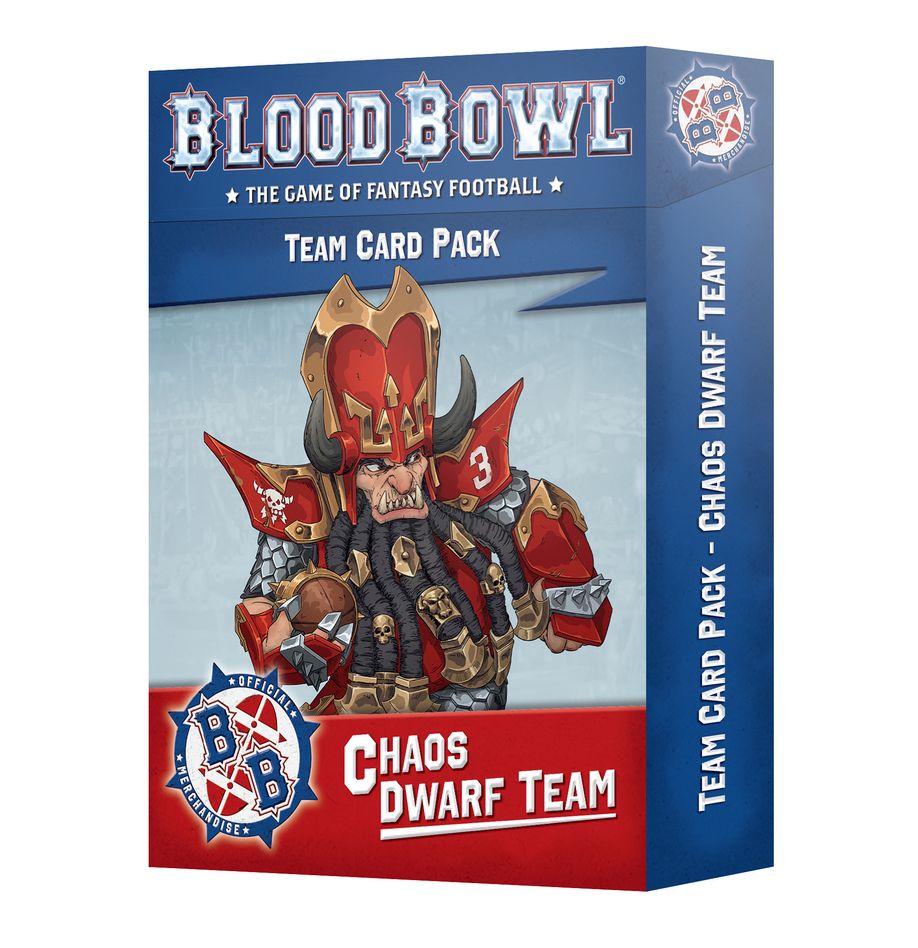 Blood Bowl: Chaos Dwarf Card Pack (ONLINE ORDER ONLY)