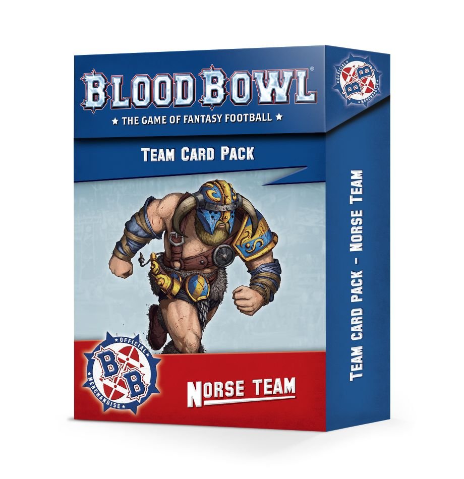 Blood Bowl: Norse Team - Norsca Rampagers Card Pack (ONLINE ORDER ONLY)