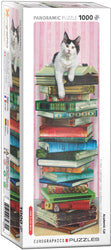 Puzzle: Panoramic Puzzles - Academic Cat