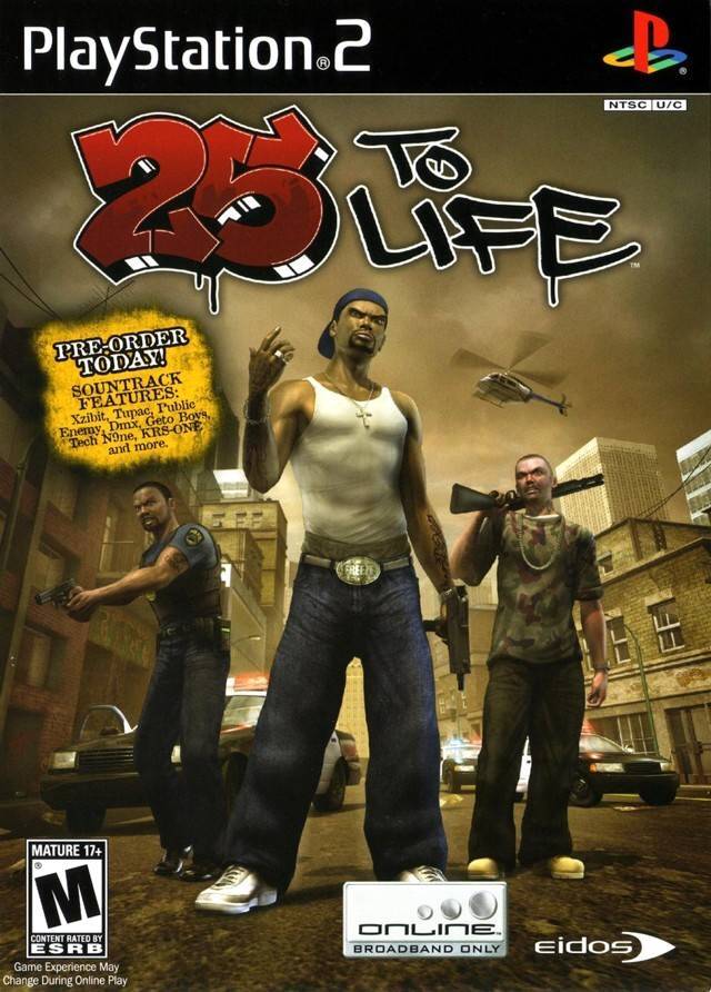 25 to Life (Playstation 2) (Online Only)