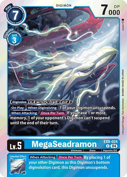 MegaSeadramon [EX8-024] [Chain of Liberation] (ONLINE ORDER ONLY)