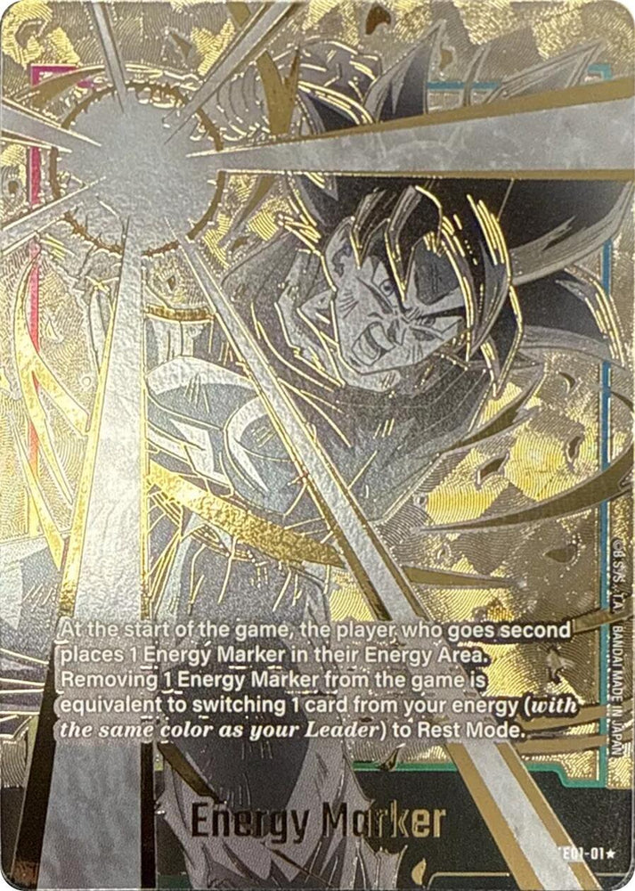Energy Marker (Alternate Art Gold) [Fusion World Energy Markers] (ONLINE ORDER ONLY)